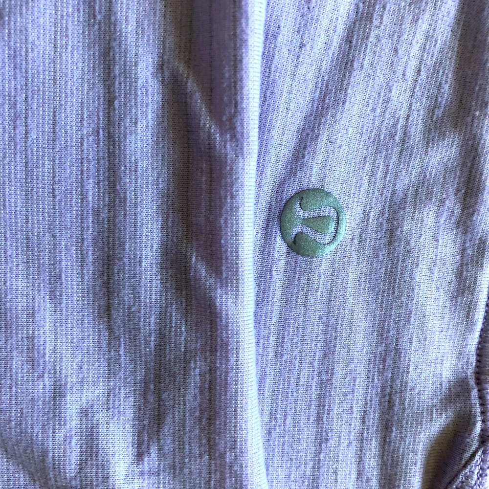 LULU LEMON periwinkle color relaxed shirt